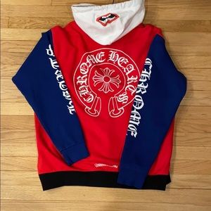 Chrome Hearts Matty Boy Blue Red White Hoodie | craft-ivf.com